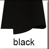black Цветная губчатая бумага 50*50 см толщиной 0,8 мм большой лист пенопласта Руководство DIY Материал головоломки для детского сада резиновая пластиковая бумага - Цвет: black