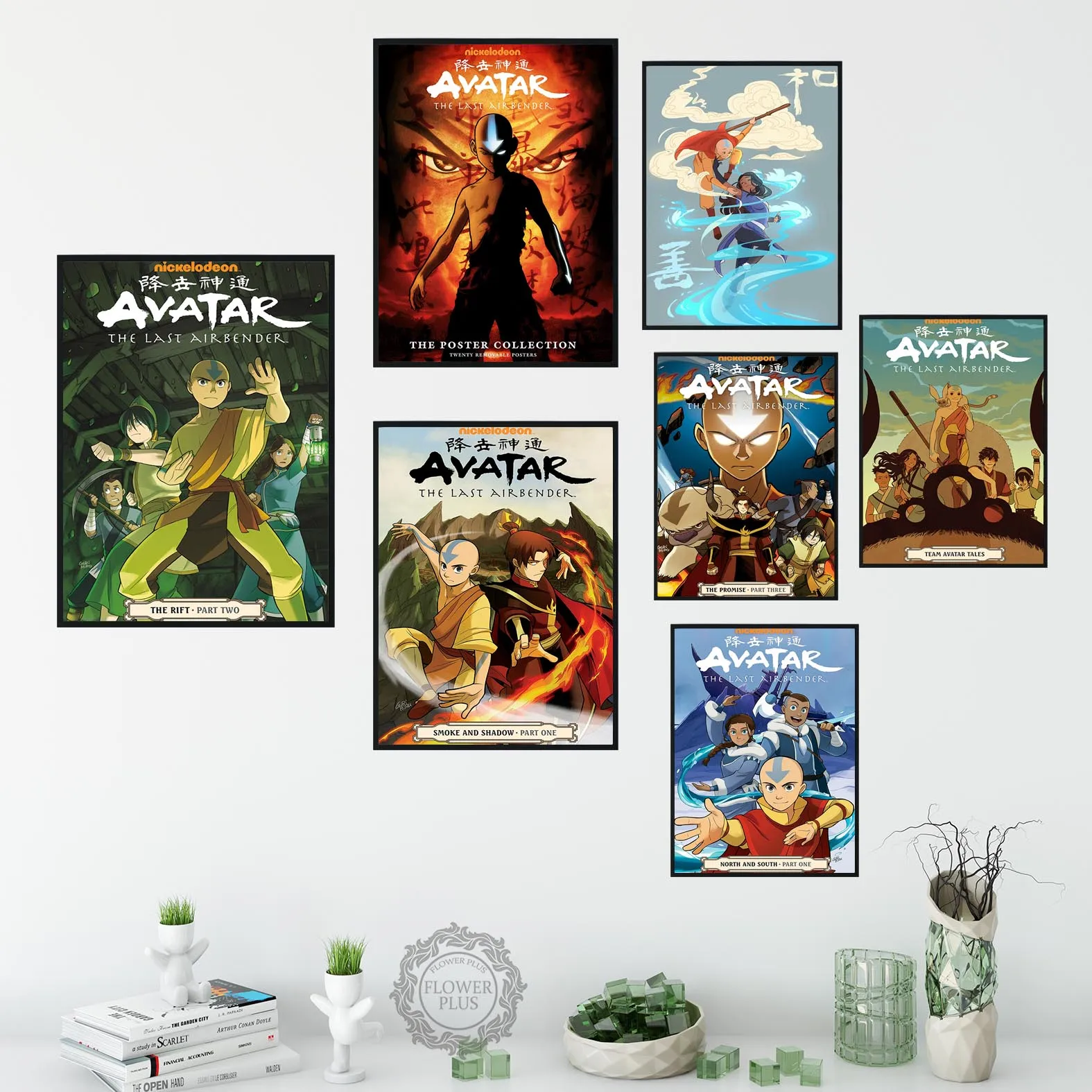 Последний постер Airbender популярный мультяшный фильм аниме Художественная Картина