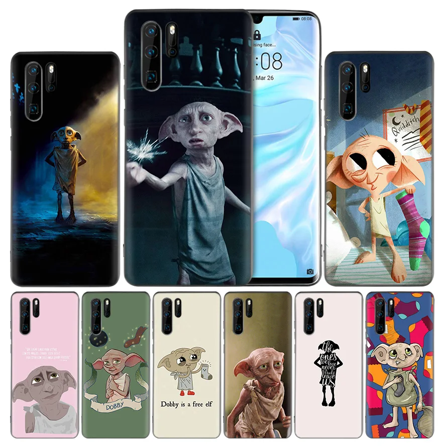 

Silicone Case for Huawei Mate 30 20 10 P30 P20 Nova 5 5i Lite Pro P Smart Z Plus 2019 Back Cover Movie Dobby Classic Print