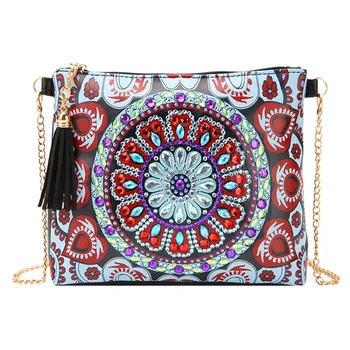 

DIY Irregular Shaped Diamond Painting Embroidery Cross Stitch Wallet Cosmetic Bag Dot Diamond Painting Storage Bag Clutch