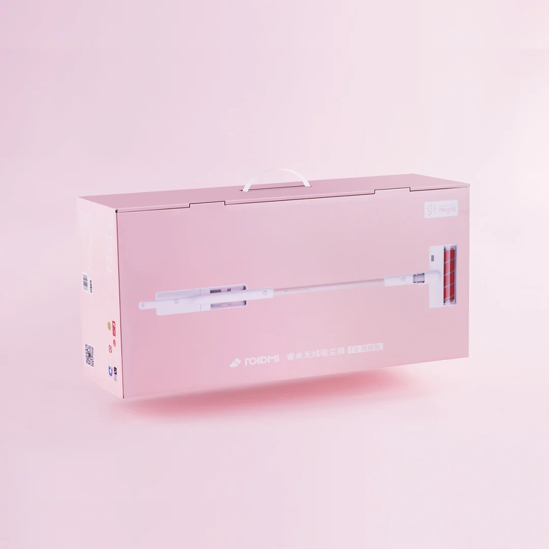 YOUPIN ROIDMI F8 18500 Pa/115 W умный беспроводной пылесос 15200mAh управление приложением с Светодиодный прожектор пылесос розовое золото