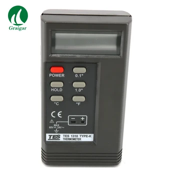 

Portable TES-1310 Handheld Digital Thermometer Testing Temperature: -50~1300'C