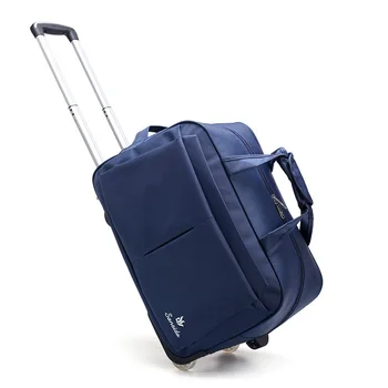 

Trolley suitcase Wheeled Luggage Travel bag Duffle bag Women Female Lightweight Large 65L Capacity Travel Bag for Man Women