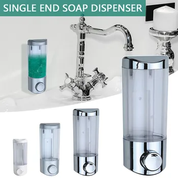 

Wall Mounted Bathroom Soap Shampoo Dispenser Refillable Hand Soap Shower kitchen cocina для кухн для удобств/на кухню для кухни