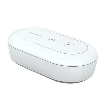 

New Usb Charging Sterilization Box UV Sterilizer Mobile Phone Wireless Wireless Charging Mobile Power Bank Cleaning Tool