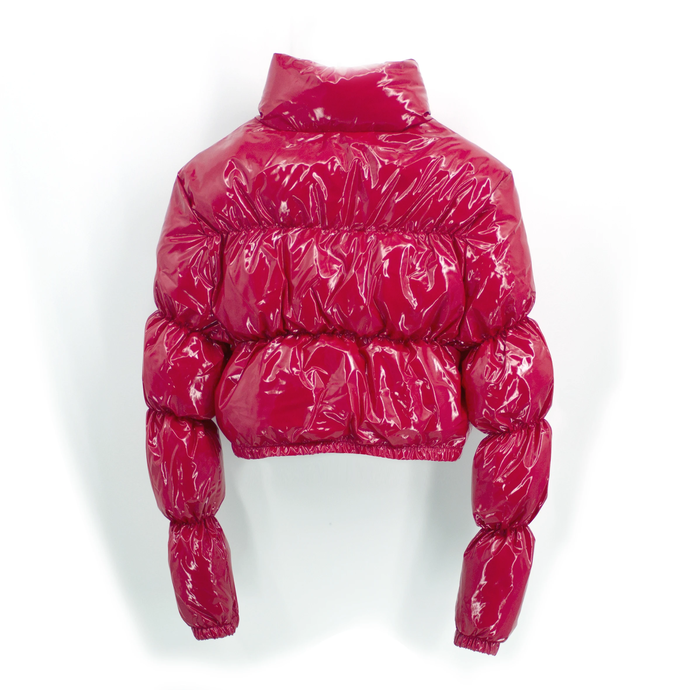 bubble coat red
