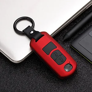 red 1 комплект ABS автомобильный футляр для дистанционного ключа чехол для MAZDA 2 3 5 6 CX3 CX4 CX5 CX-5 CX7 CX9 AXELA Atenza автомобильный чехол для ключей Стайлинг - Название цвета: red