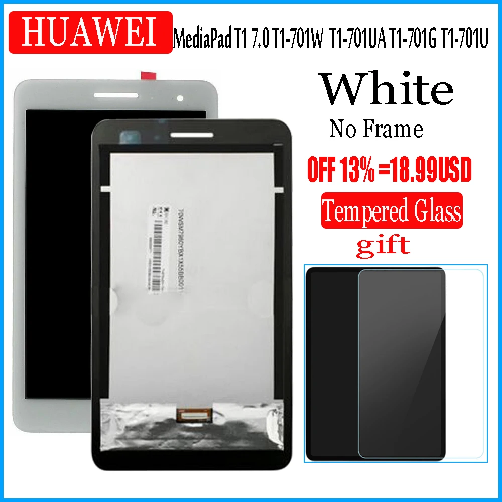 Display Lcd para Medimediapad Tela Sensível ao Toque para Substituição Peça de Reposição - Imagem 4