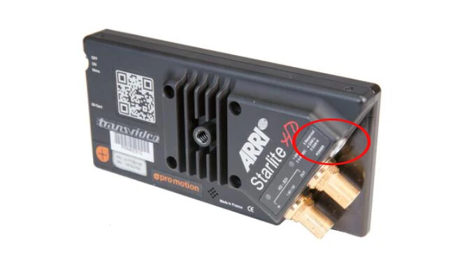 Transvideo StarliteHD ARRI Monitor to 30V DC Power Cable, FGG 0B