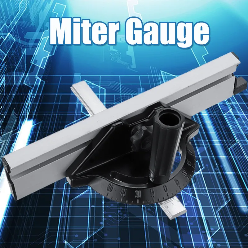 

Miter Gauge Carpentry Push Rod Angle Ruler Table Saw Ruler Woodworking Tool Adjustable Flip Stop