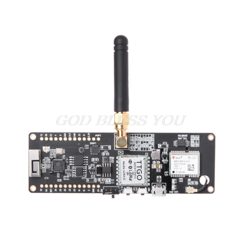 T-Beam ESP32 868/915 МГц WiFi беспроводной bluetooth-модуль gps NEO-6M SMA LORA Board