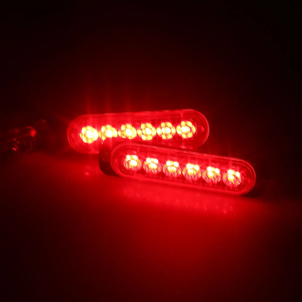 Vehemo 24LED DC12V шасси свет Средний стробоскоп свет транспортных средств общая сигнальная фара автомобиля свет лампы автомобильные аксессуары