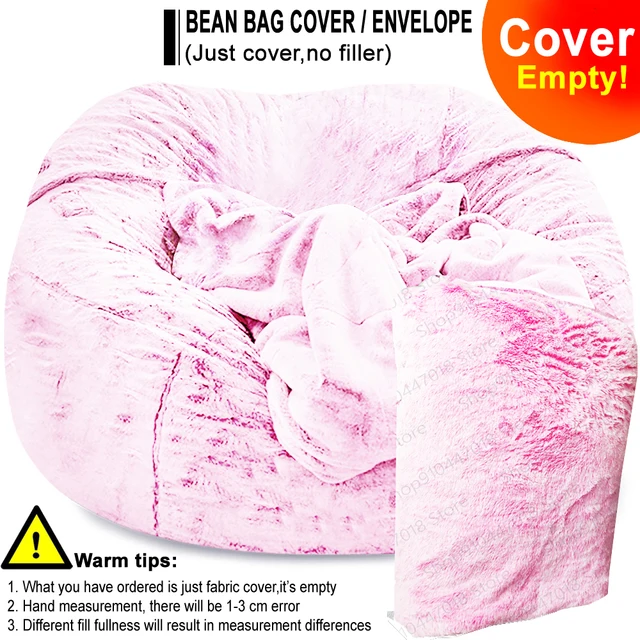 Otautau 180cm No Stuffed Giant Bean Bag Sofa Bed Pouf Big Xxl Beanbag Chair Seat Puff Ottoman Couch Futon Relax Lounge Furniture Bean Bag Sofas Aliexpress