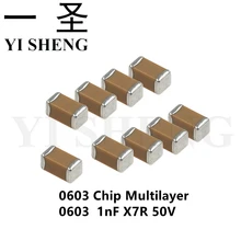 Multicouche Condensateur Céramique X7R 1nF 0.001uF 102 50 V 5.08 mm B102K 10% 100pcs Multicouche Condensateur Céramique X7R 1nF 0.001uF 102 50 V 5.08 mm B102K 10% 100pcs