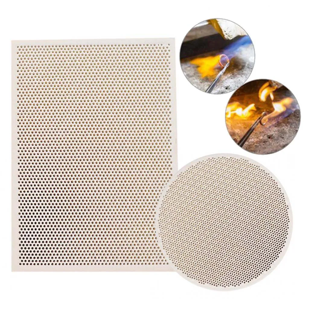 Ceramic Honeycomb Soldering Board Jewelry Heating Painting Drying Tools Plate,