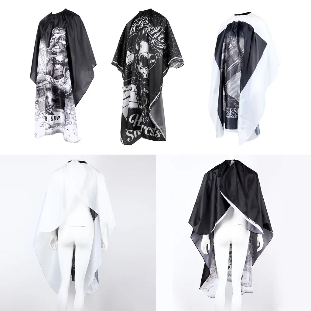3X Hair Cutting Cape Gown Unisex Hair Salon Apron Cloth Stylist Barber Capes