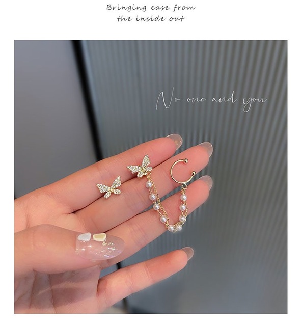 Personality Star Clip Earrings For Women Simple Cartilage No Piercing Ear Cuff Adjustable Jewelry Gift