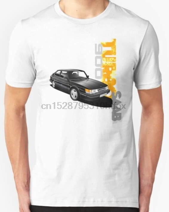 2019 New Arrival Men Fashion T Shirt T-shirt Russia Classic Saab 900 Turbo Car |