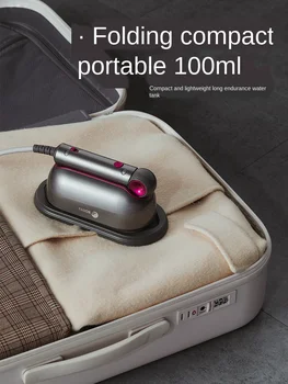 

220V Handheld Foldable Hanging Ironing Machine Ironing Machine Household Steam Small Iron Portable Ironing Artifact