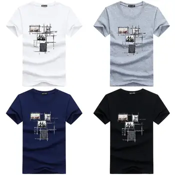 

Summer new women's street letter characters print loose short-sleeved T-shirt 140.08