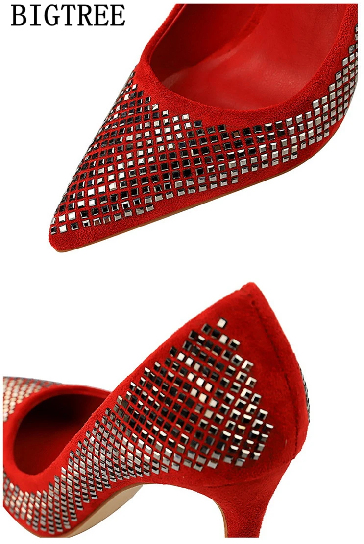fashion glitter heels wedding evening shoes designer heels dress shoes women pumps women shoes escarpins sexy hauts talons