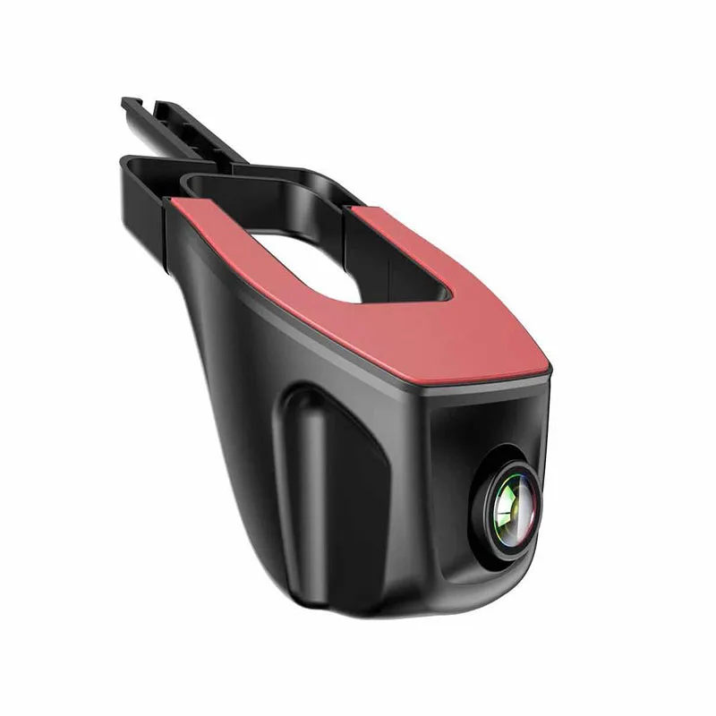 US $32.51 Sameuo Hidden Car Dvr Dash cam Wifi Front and Rear Camera HD 1440P 1080P loop record APP control record the driving process