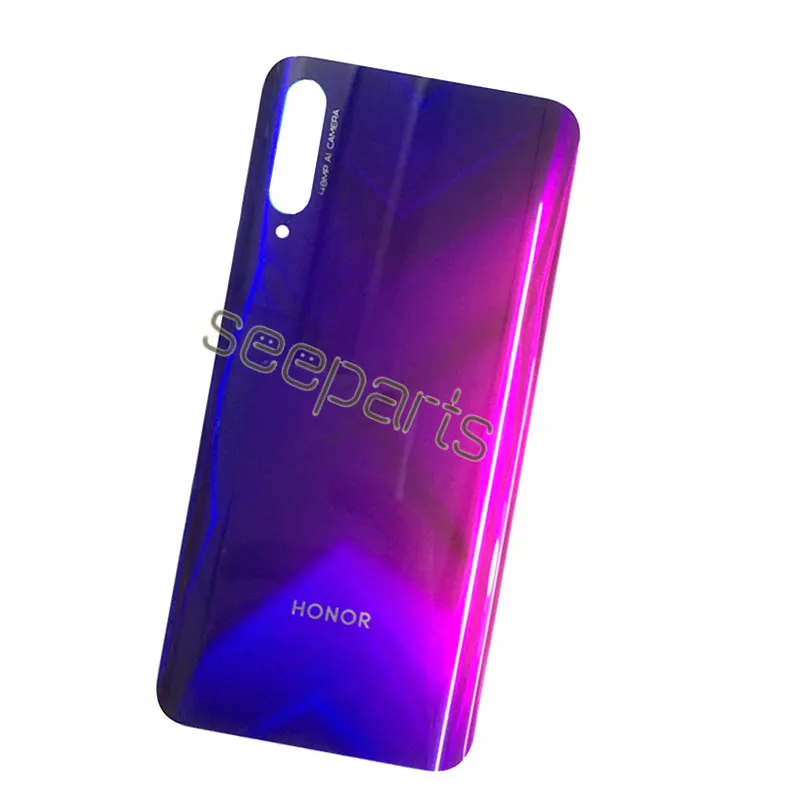 Заднее стекло для Huawei Honor 9X Pro Крышка батарейного отсека Задняя панель корпус