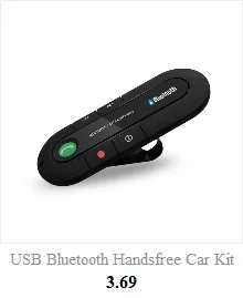USB Bluetooth автомобильный комплект громкой связи беспроводной Bluetooth динамик телефон MP3 музыкальный плеер Солнцезащитный козырек клип динамик телефон зарядное устройство без aux
