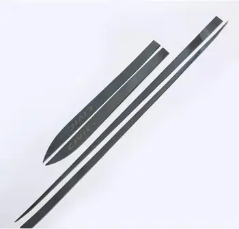 

Car styling For Honda 10th Generation Civic 2016 stainless steel car body side moldings side door decoration door edge