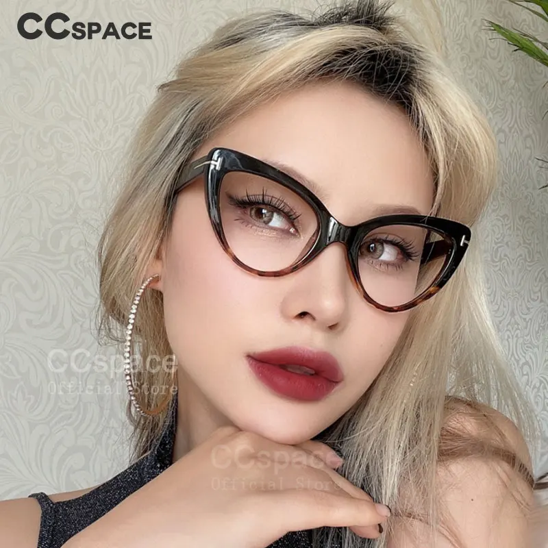 Women Cat Eye Glasses Frames Fashion Computer Glasses Trending Styles Optical Eyeglasses Frames Eyewear Frames Women Glasses Fashion Eyeglasses