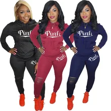 Pink sweat suits cheap Clearance