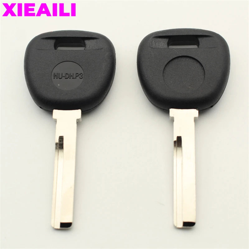 XIEAILI 10 шт. чехол для ключа транспондера Volvo S40/V40/S60/S80/XC70 HU56R лезвие может установить