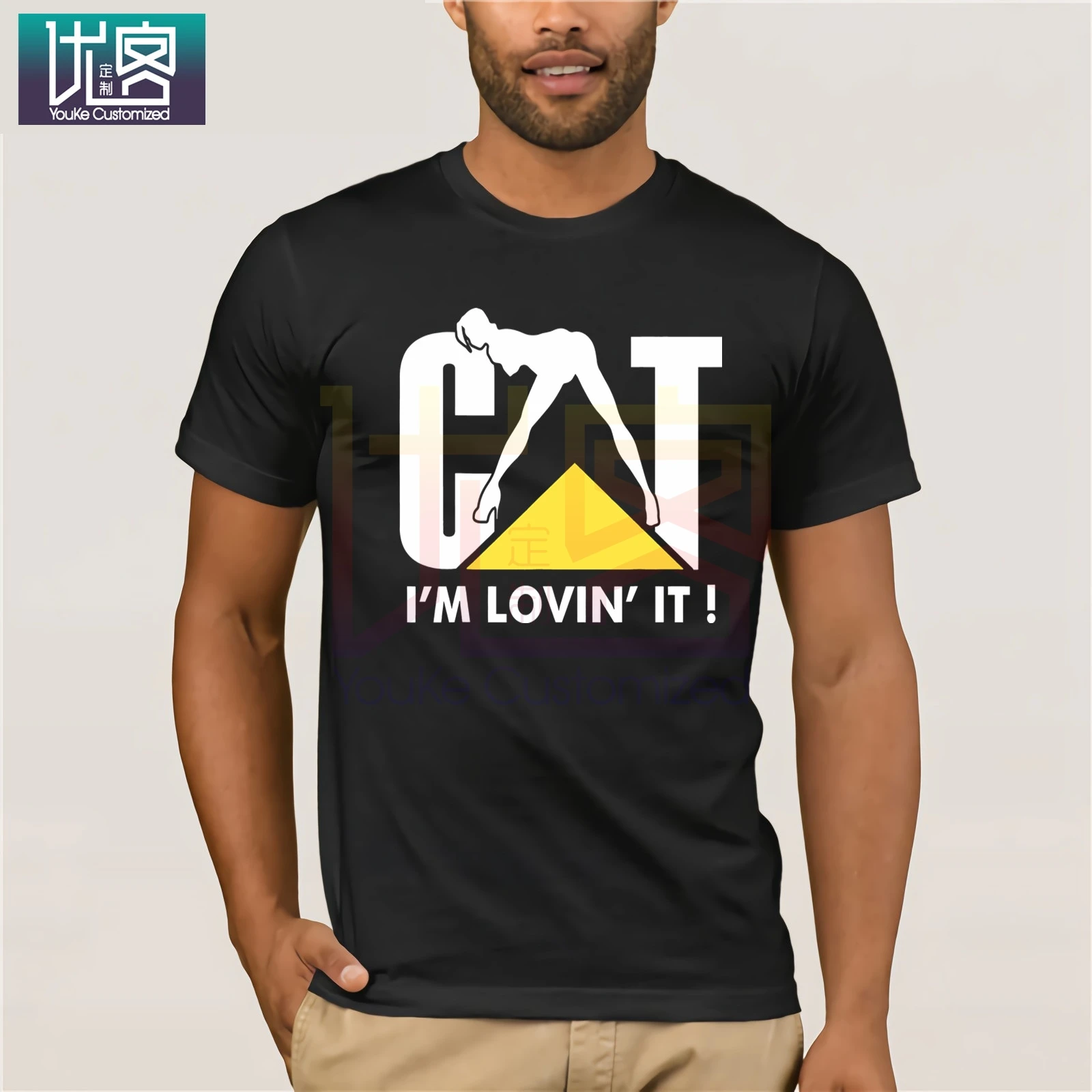 Fashion I M Lovin It Logo Graphic Short Sleeve Black Funny T Shirts Brand Cotton Summer Style T Shirts Aliexpress Fashion I M Lovin It Logo Graphic Short Sleeve Black Funny T Shirts Brand Cotton Summer Style T Shirts Aliexpress