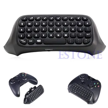 

Portable USB 2.4G Wireless Chatpad Message Keyboard Controller Black