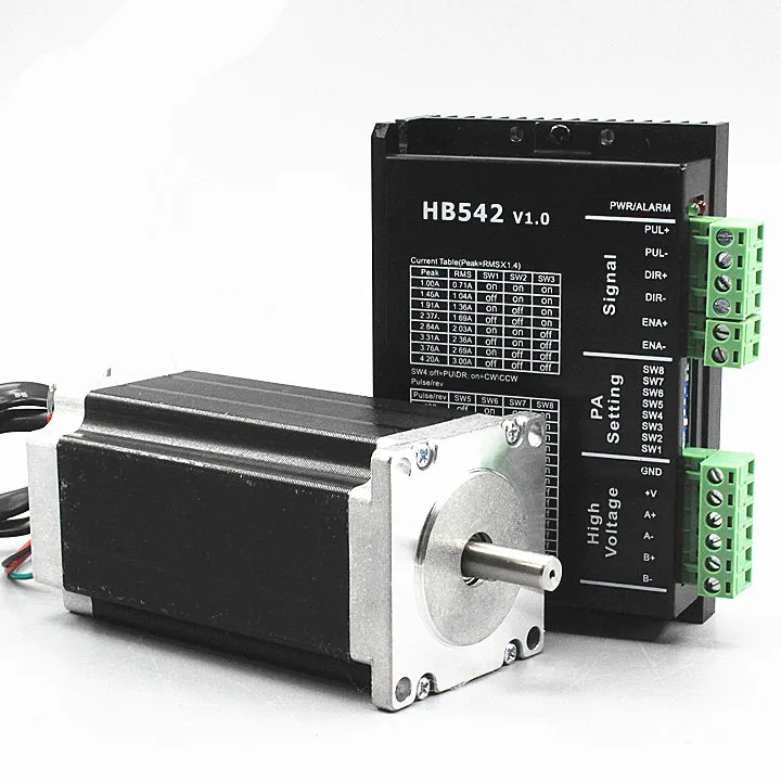 Nema 23 шаговый двигатель 57BYG250 1N. m/2N. m/2.8N.m+ Цифровой Драйвер HB542