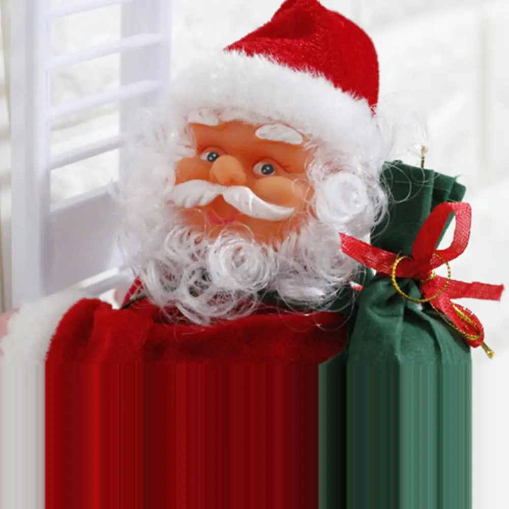 Электрическая кукла Санта-Клаус, украшение, инновационная плюшевая кукла, игрушка, Рождественское украшение, детский подарок, изысканное мастерство, рождественский подарок