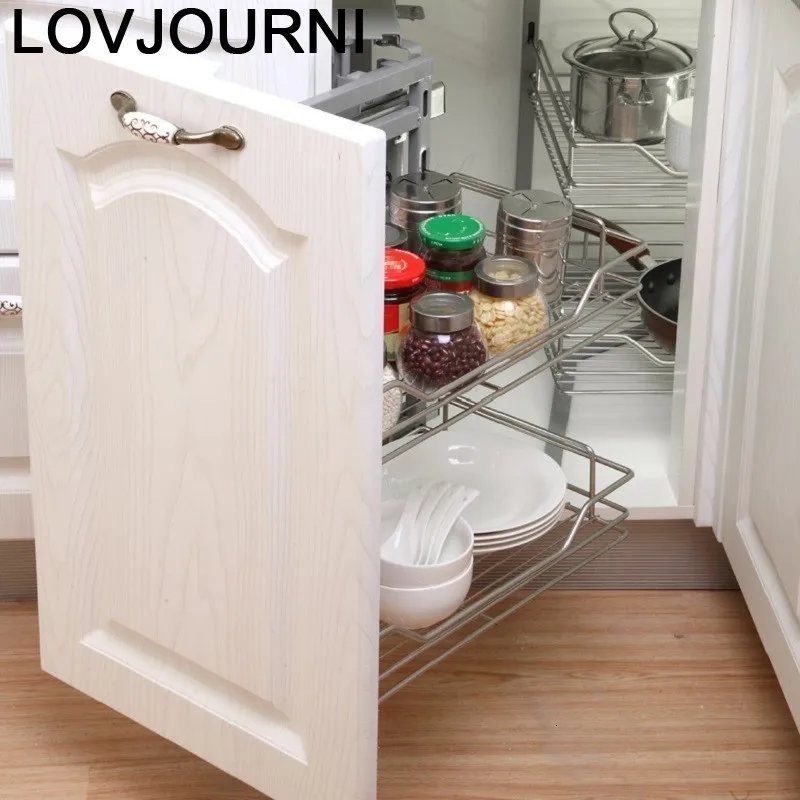 En La Ducha Alacena Keuken Rangement Организатор Нержавеющая сталь кухни Cocina Кухня шкаф Cestas Para Organizar корзина