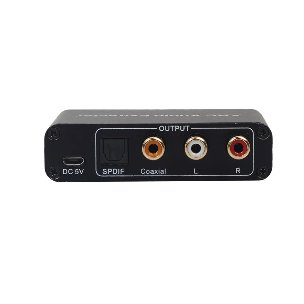 HDMI ARC аудио экстрактор аудио адаптер для усилителя Саундбар динамик HDTV 3,5 мм стерео волокно коаксиальный конвертер