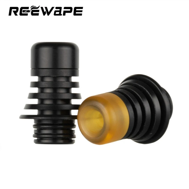 Puntas de goteo de resina antiincrustante para cigarrillo electrónico, accesorios para vapeo, 510