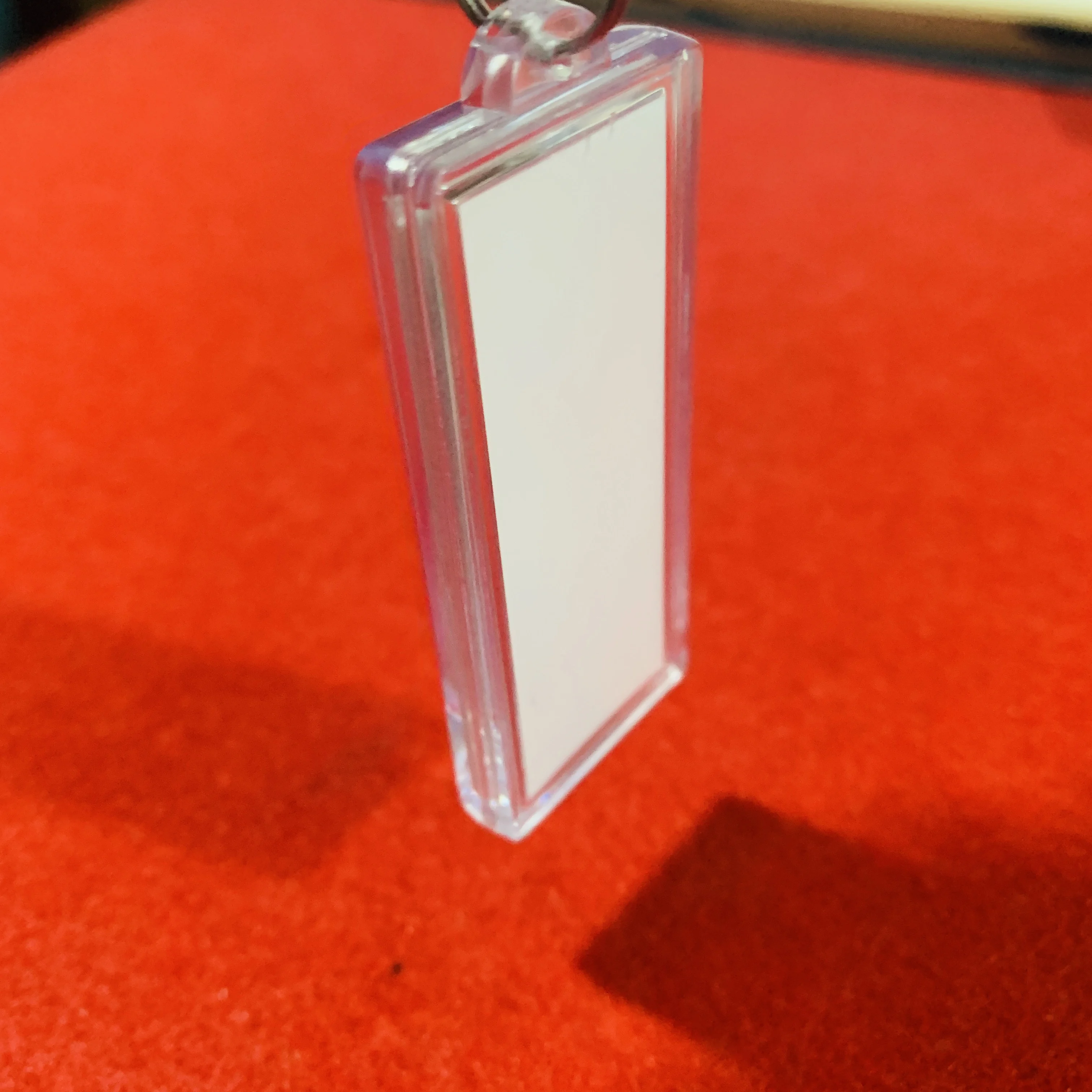 63*27 мм UHF keyfobs RFID пассивные карты акриловый длинный Диапазон чтения с инкрустацией