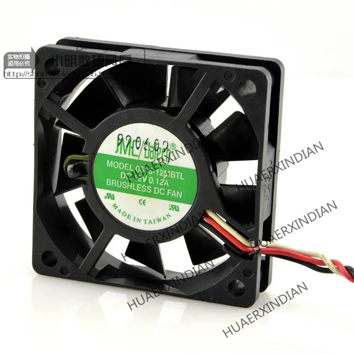 

Original NEW 6015 0615-12MBTL 12V 0.12A Motor protection cooling Fan