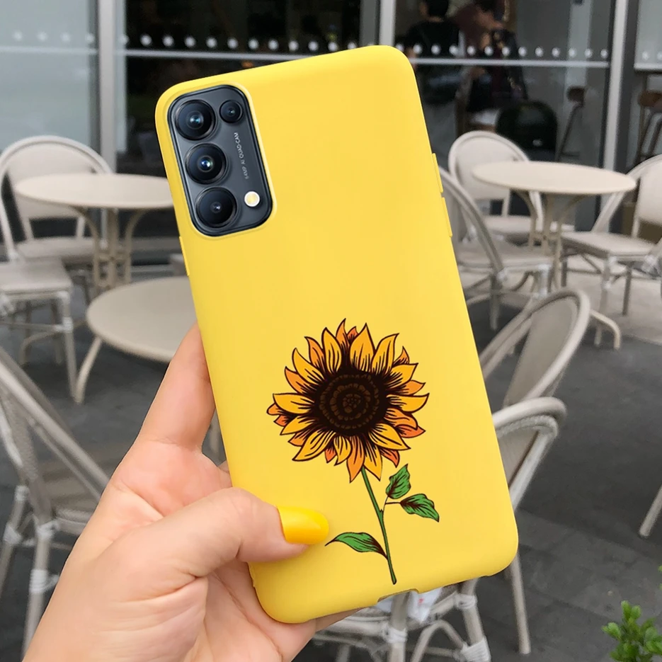 Sunflower Soft Silicone Cute Girls Phone Case - Stylish and Protective Cover