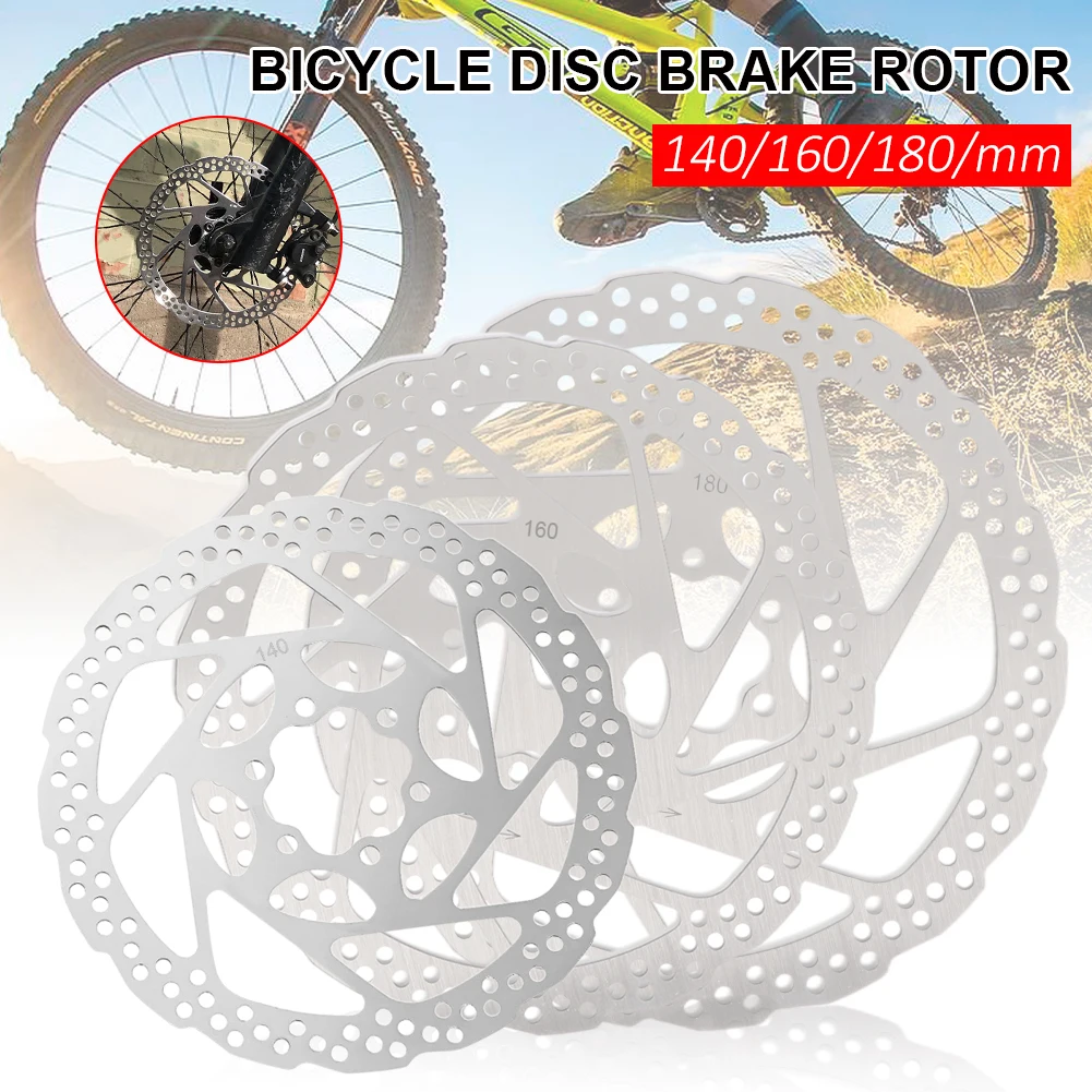 

Bicycle Disc Brake Rotor 140mm/160mm/180mm for Mountain Bikes Road Bikes with 6 Bolts MTB Bike Parts dropshipping