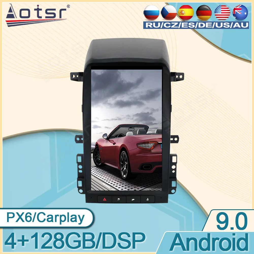 

Android 128G Multimedia Player 4G LTE GPS Navigation For Chevrolet Captiva 2008 - 2012 Car Radio Tesla Stereo Auto Unit 2Din DSP