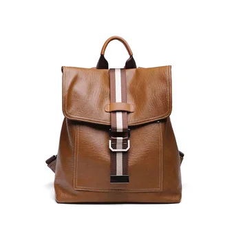 

Women Genuine Leather Backpacks Vintage Female Shoulder Bag Sac a Dos Travel Ladies Bagpack Mochilas School Bags For Girls New