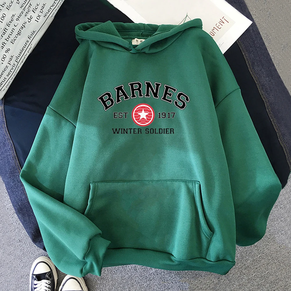 Harajuku Barnes 1917 Letter Print Hoodies Women Sweatshirt Cool  Tv Show Men Crewneck Sweatshirt Sudaderas Hoody Casual Pullover 4