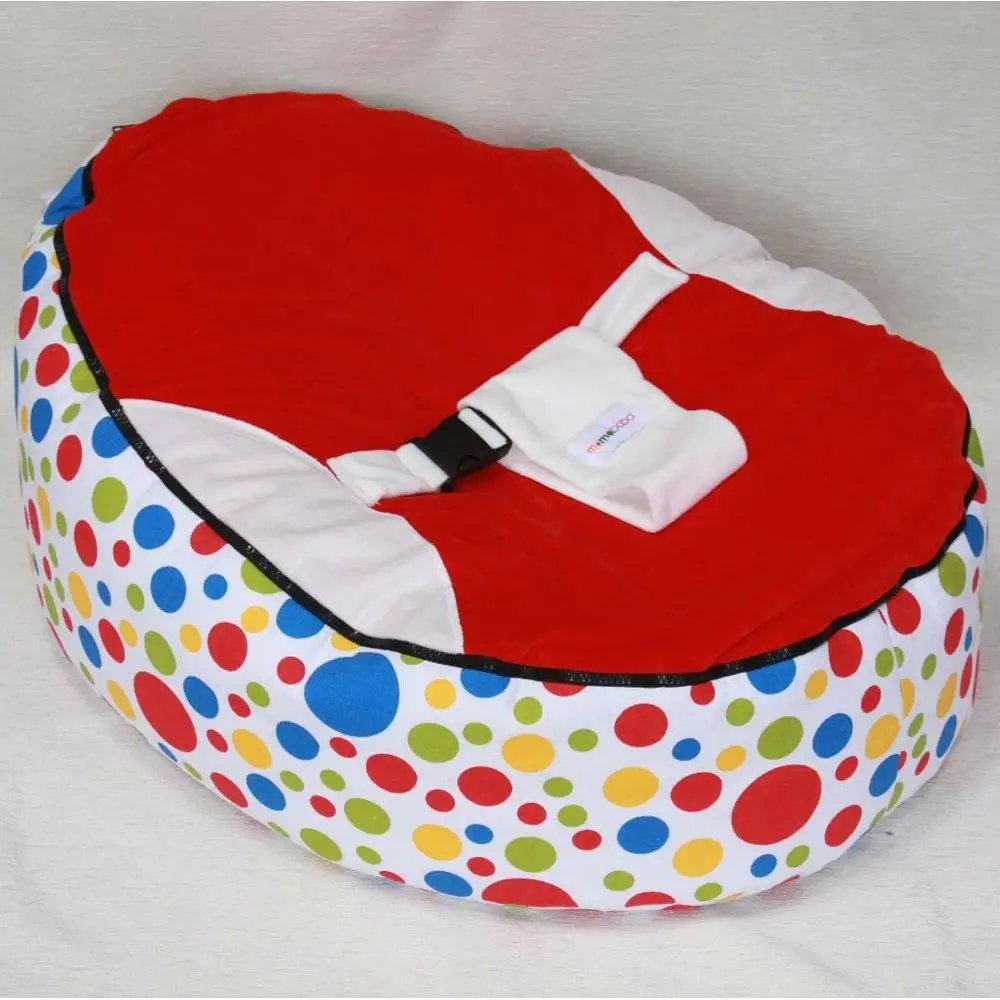 Unfilled baby bean bag детская кровать, детский диван для младенцев и детей, разные цвета на выбор для девочек и мальчиков - Цвет: Бургундия
