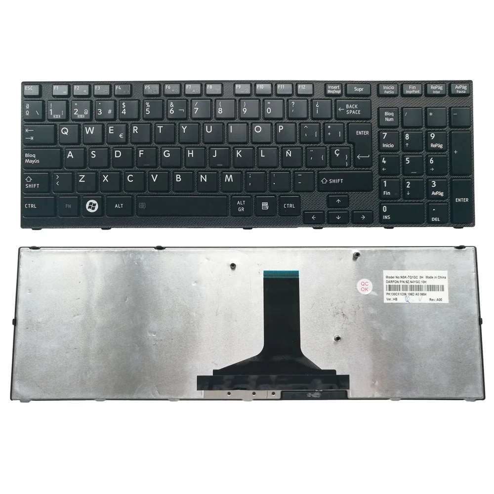 

OVY SP laptop keyborad for TOSHIBA A660 A600 A600D A665 p/n:9Z.N4YGC.10H