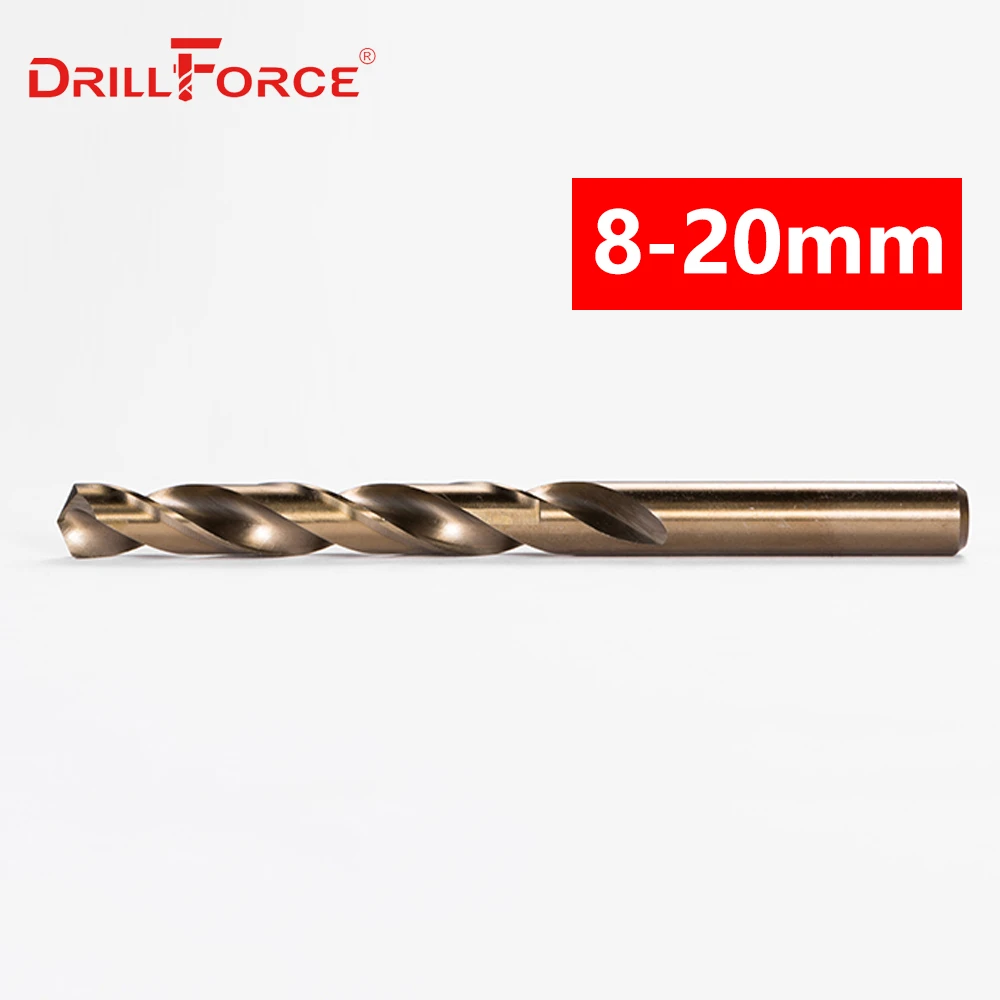 1pc 8mm20mm M35 Hssco Cobalt Drill Bits Hss Twist Drill Bit For