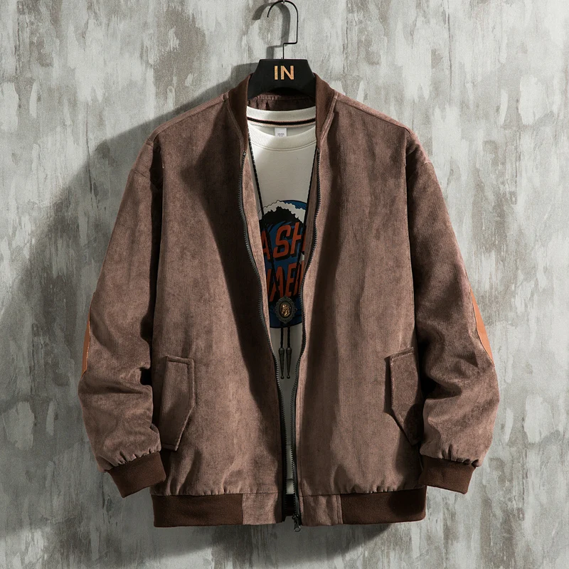 Весна, Мужская японская Ретро Повседневная кожаная куртка, Корейская мужская бейсбольная форма большого размера, высокое качество, парка, Размер 5XL
